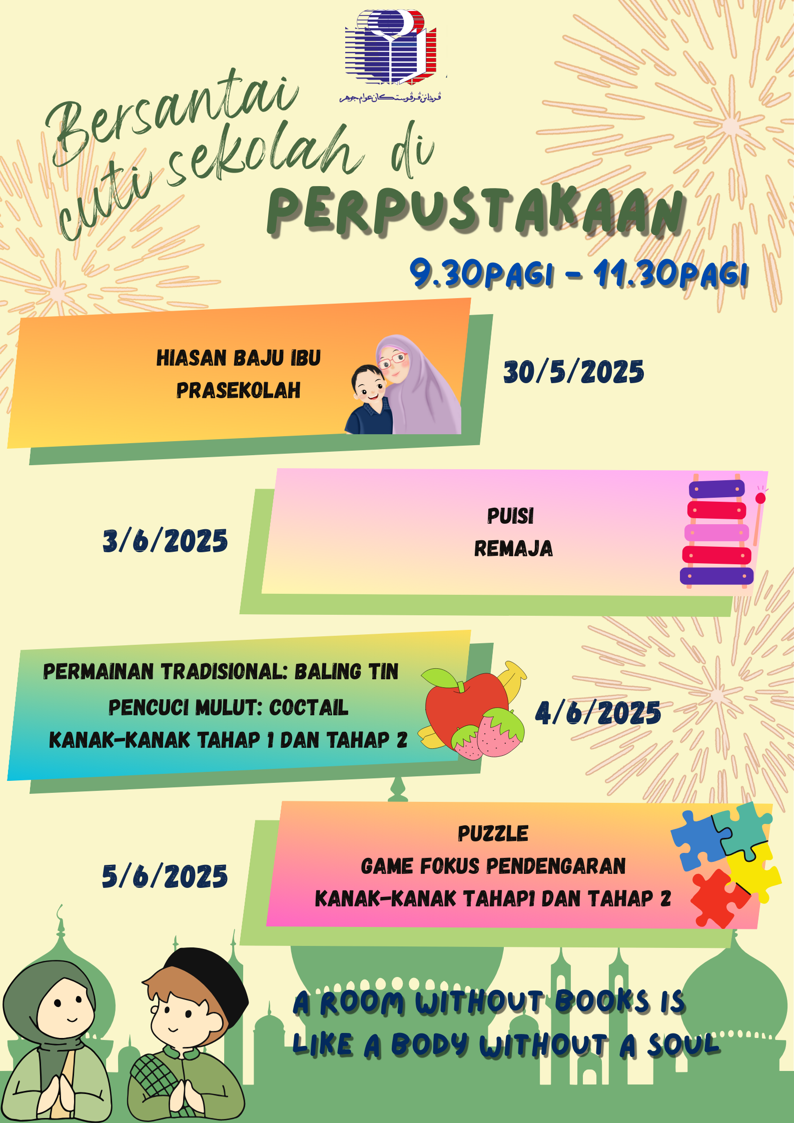 PUZZLE & GAME FOKUS PENDENGARAN